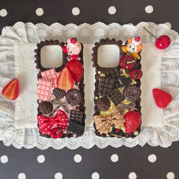 Kirby Chocolate Fruit Phone Case