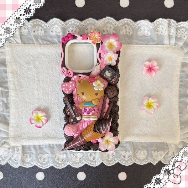 Summer Beach Tan kitty  Phone Case