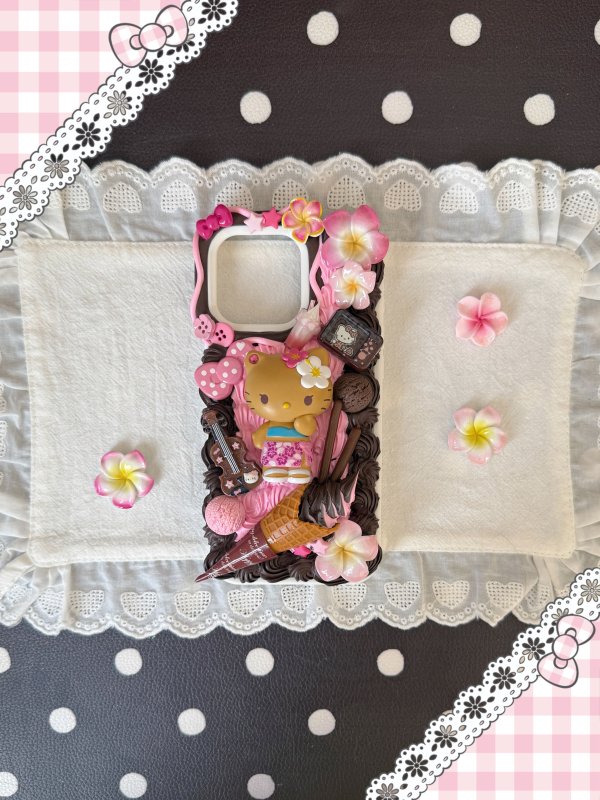 Summer Beach Tan kitty  Phone Case