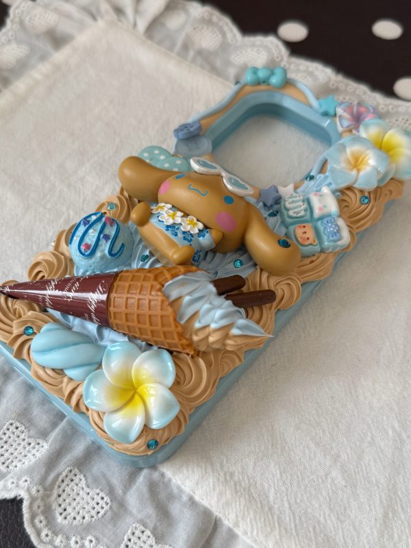 Summer Beach Cinnamoroll Phone Case
