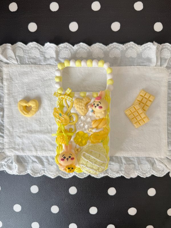 Ice‑cream Usagi Decoden Phone Case