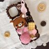82fc6554d4a00e4634bdc87d889ad29d Chocolate Cake Bear Phone Case