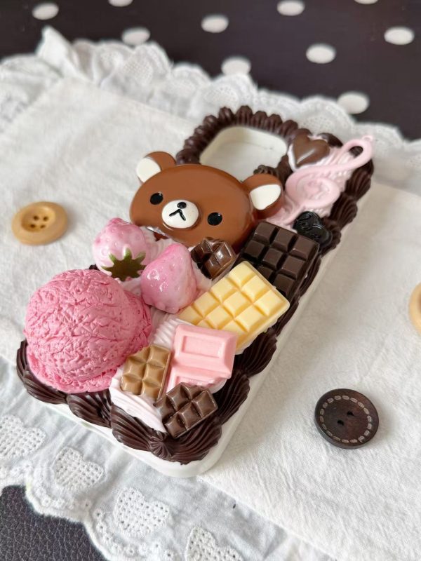 a54810c610fd5f2c8c58399dd062f8ad Chocolate Cake Bear Phone Case