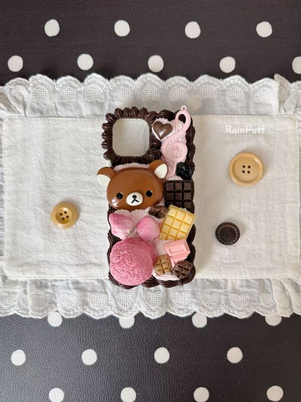 Chocolate Cake Bear Phone Case