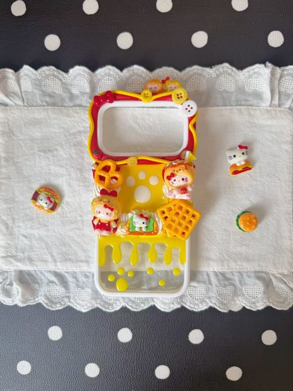 Bread Button Kitten Decoden Phone Case
