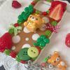 Strawberry Clover Bear Phone Case