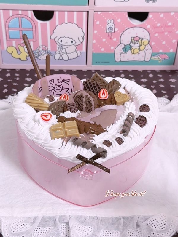 Chocolate Cake Jewelry Box